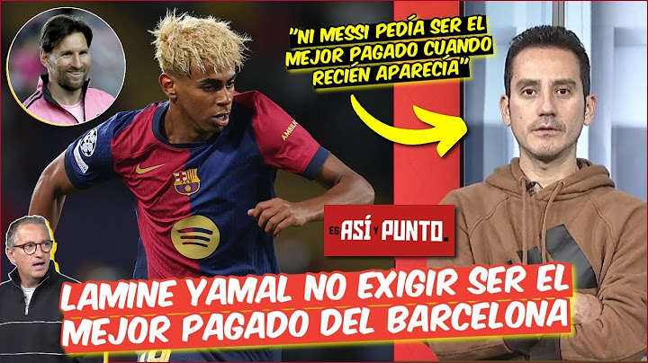 NO ES MESSI. Lamine Yamal ES EL MEJOR pero NO PUEDE SER el que MÁS GANE EN EL BARCELONA | Exclusivos