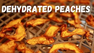 Dehydrating peaches New dehydrator & Lessons learned