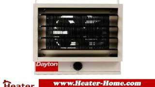 Heating Your Garage with the Dayton G73 Electric Shop Heater - YouTube