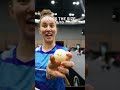 How well can the players guess the size of a #TableTennis ball? ⚪🤏😂Your turn to try 😌 #ChinaSmash