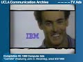 1989 computer ads from the ucla communication archive featuring john c mcginley