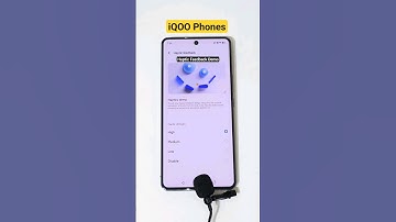 iQOO Haptic Feedback Demo 🔥🔥🔥