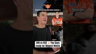 🦅SRH vs RCB Biggest Match in IPL #srh #sunrisershyderabad #srhvsrcb #patcummins #ckstudios #shorts