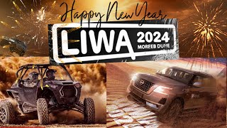 Liwa Moreeb Dune Festival 2024 |fireworks #abudhabi #liwa #cars #moreeb #newyear