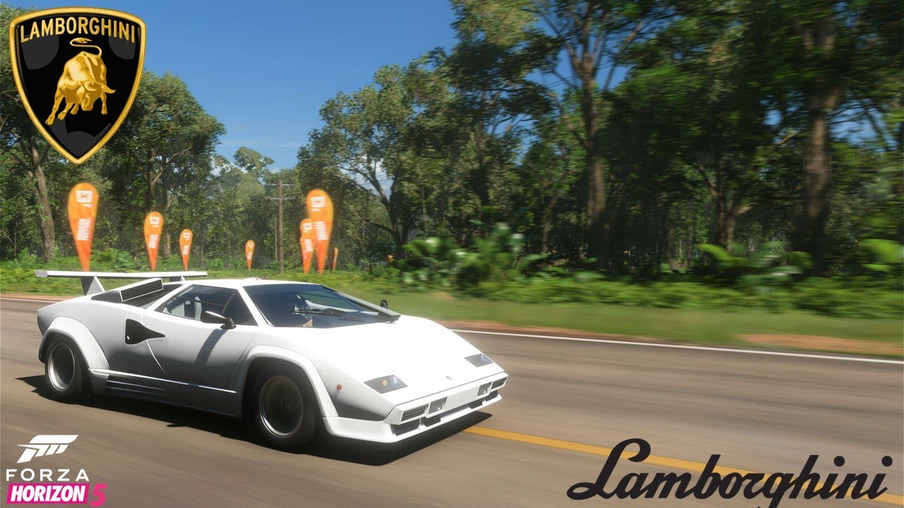 Forza Horizon 5 COUNTACH LP5000 QV 1988 Gameplay Español No