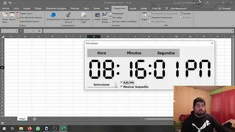 Excel VBA Time Selecter - Ingreso de horas en Excel