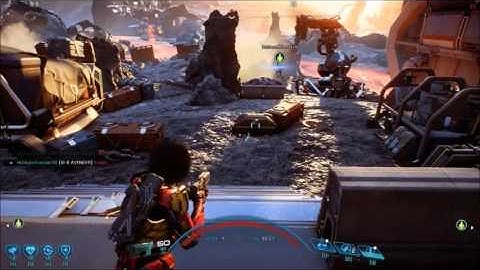 Mass Effect Andromeda Multiplayer - first attempt as Human Sentinel