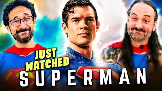 Just Watched SUPERMAN & Still So Emotional! (Reaction & Movie Review)
