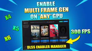 The Game Changer: Enable Multi Frame Generation on ANY GPU😯!