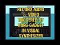 setup &amp; recording midi triggered video using VS, Gadget and AUM