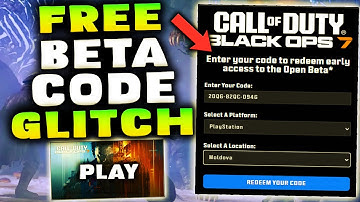 EASY FREE BETA CODE GLITCH FOR BO7! HOW TO GET A BO7 EARLY ACCESS BETA CODE GLITCH!