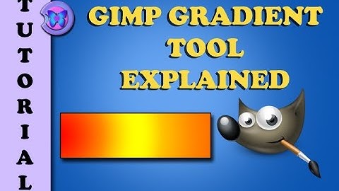 GIMP 2.8 Gradient Tool Explained - How To Make Custom Gradient In Gimp (Tutorial For 13+)