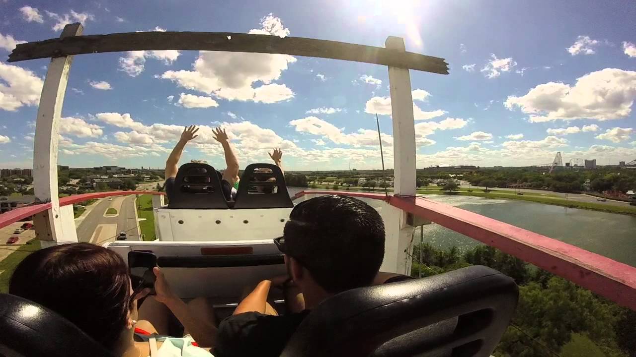 Go Pro Judge Roy Scream Six Flags Texas 2015