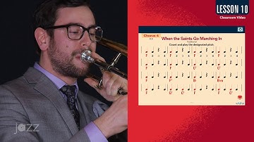 Classroom Video: When The Saints Go Marching In (Play Along and Trade in F) Vol.  2, Lesson 10
