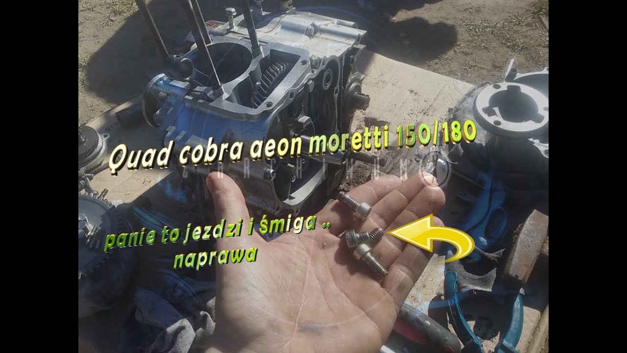 Quad cobra aeon 150/180 - panie to jeździ i śmiga.. naprawa po serwisie czy Januszu ?