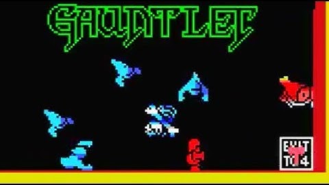 Gauntlet 1986 US Gold ~ MSX