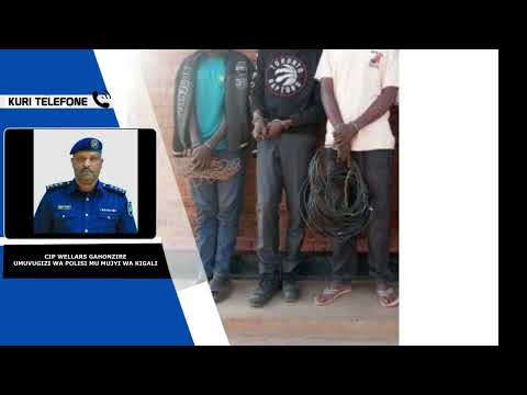 Abagabo batanu batawe muri yombi bakekwaho guca insinga z’amashanyarazi mu Karere ka Gasabo
