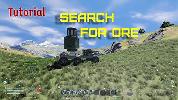 Space Engineers - tutorial - how to search ore properly 2022