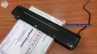 Sun Mesin Laminating laminator Panas Dingin A4  Sun Indonesia