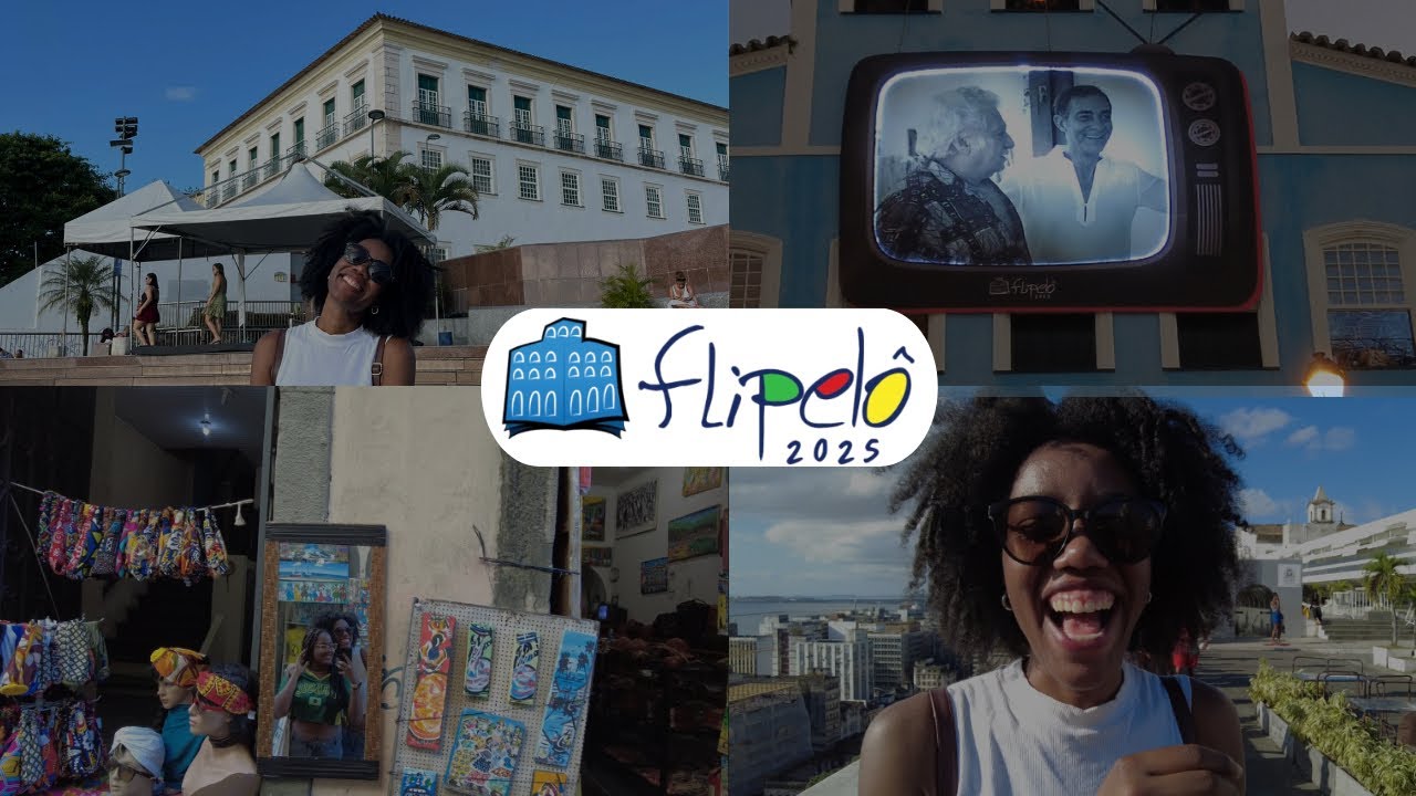 vlog: explorando o centro histórico de salvador durante a flipelô 