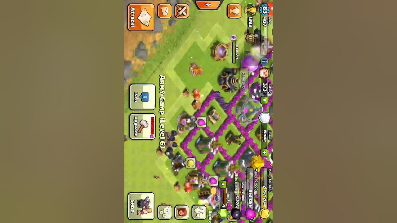 Coc best att strategy for th 910 bloons and minions YouTube