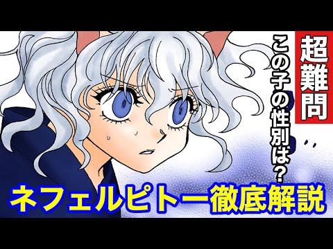 ハンターハンター考察 ネフェルピトー徹底解説 Hunterxhunter考察 Youtube