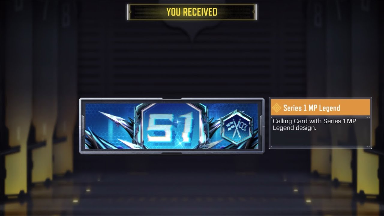 Codm Claiming Series 1 Ranked MP Top 5K Legendary Calling Card Reward | S4 Fool’s Gold