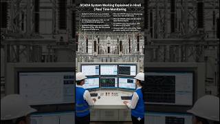 SCADA System Working Explained in Hindi | Real Time Monitoring #electrical