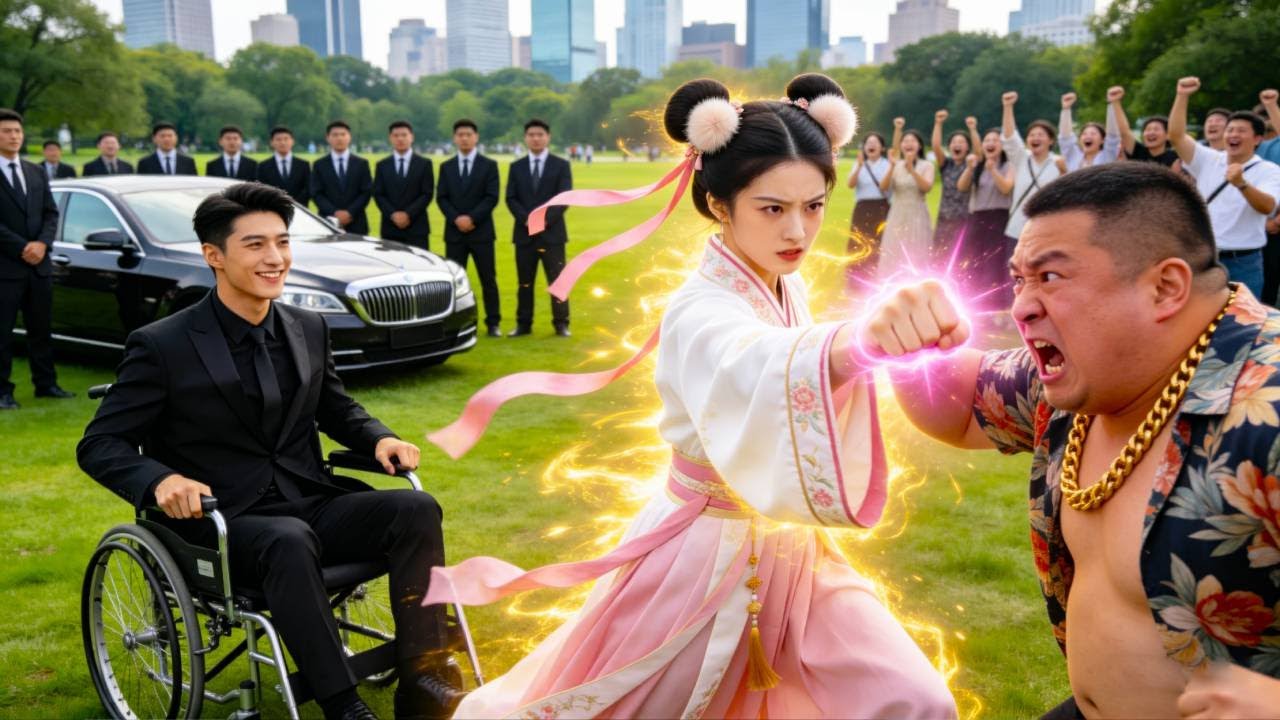 CEO deficiente que nunca sorria riu ao ver garota espancando bandidos!