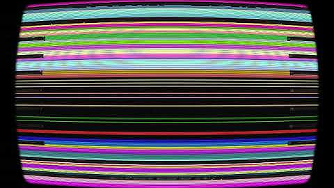 Amstrad CPC gamemaker studio 2 prototype game boot up - with shader