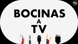 Como Conectar Bocinas a Tv (Todos los Cables)