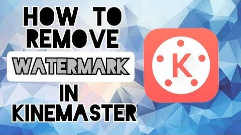 HOW TO REMOVE WATERMARK IN KINEMASTER 2020 | EASY TUTORIAL