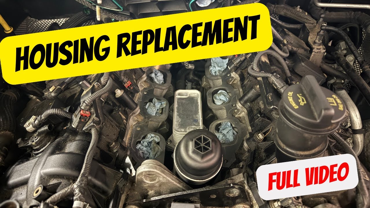 2019 Jeep Grand Cherokee Oil Filter Housing Leak Fix (Aluminum Upgrade + Torque Specs)