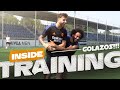 EXCITING GOAL CHALLENGE | Real Madrid training