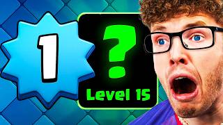 😱🤯FIRST LEVEL 15 MAP in LEVEL 1 PROJECT... | Clash Royale German