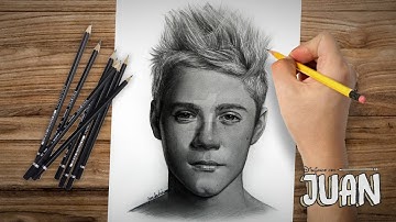 How to draw NIALL HORAN from ONE DIRECTION