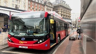 LJ66CHD BYD K9 Enviro200 (Go Ahead) (Service 507) (Victoria to St Thomas Hospital)