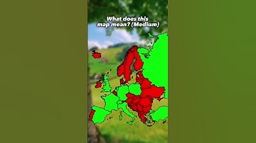 What does this map mean? #shorts #maps #mapping  #europe #geography