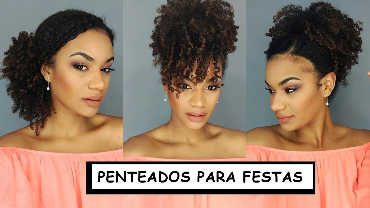 Penteados FESTAS FIM DE ANO - Cachos | Por Patt Neves