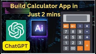 How to Build a Calculator App in Just 2 Minutes using ChatGPT #openai #chatgpt #ai #html #css #js screenshot 2