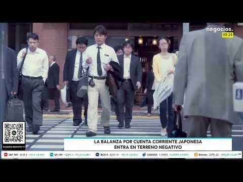 La balanza por cuenta corriente de Jap&oacute;n entra en terreno negativo por primera vez en cinco meses