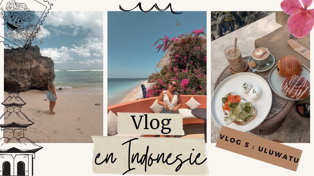 3 SEMAINES EN INDONÉSIE - VLOG 5 : ULUWATU 🏄‍♀️🤍🐚