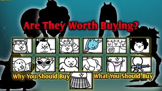 Why And What You Should Buy [ Buyable Special Cats ] (Battle Cats)