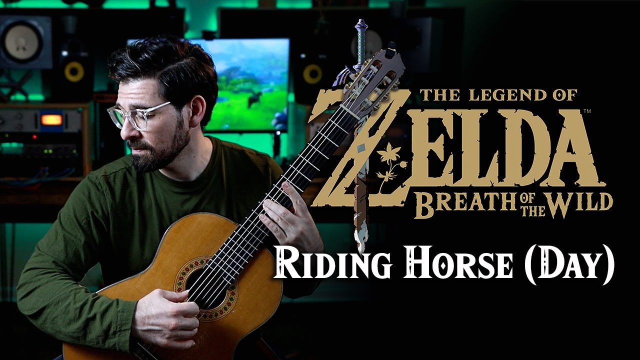 Zelda Breath of the Wild - Riding Horse (Day) - Classical Guitar Cover