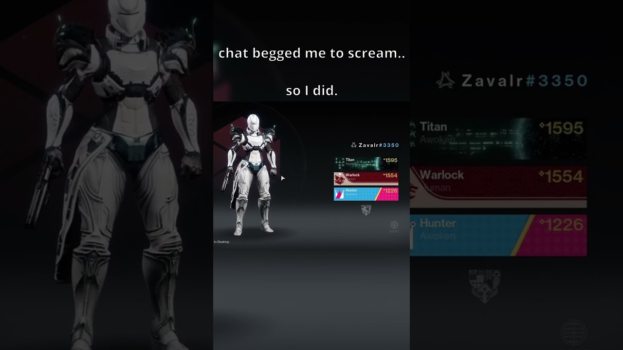 She was begged to scream on stream... 