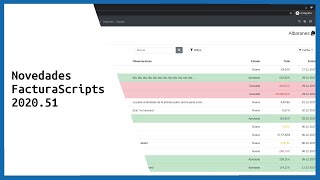 Novedades en FacturaScripts 2020.51