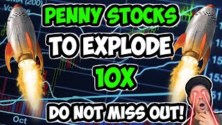 THE NEXT 1000% RUNNER IS HERE! Penny Stocks To EXPLODE