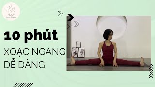 [Yoga cơ bản] - Xoạc ngang cơ bản - Moon Yoga Studio