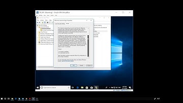 Windows 10 Local Security Policies