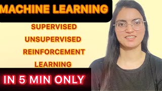 Difference between Supervised || Unsupervised ||Reinforcement learning🔥 in AI